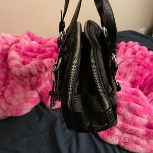 Coach small black bag